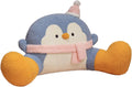 WLLYXUS Reading Pillow for Bed, Backrest Pillow for Sitting in Bed, Back Support Cushion, Penguin Reading Pillow for Sofa (Blue, S: 25…