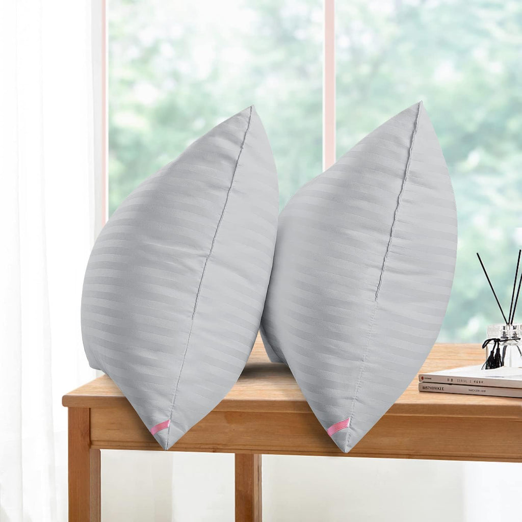 EIUE Bed Pillows for Sleeping 2 Pack Queen Size, Pillows for Side and Back Sleepers, Super Soft Down Alternative Microfiber Filled…