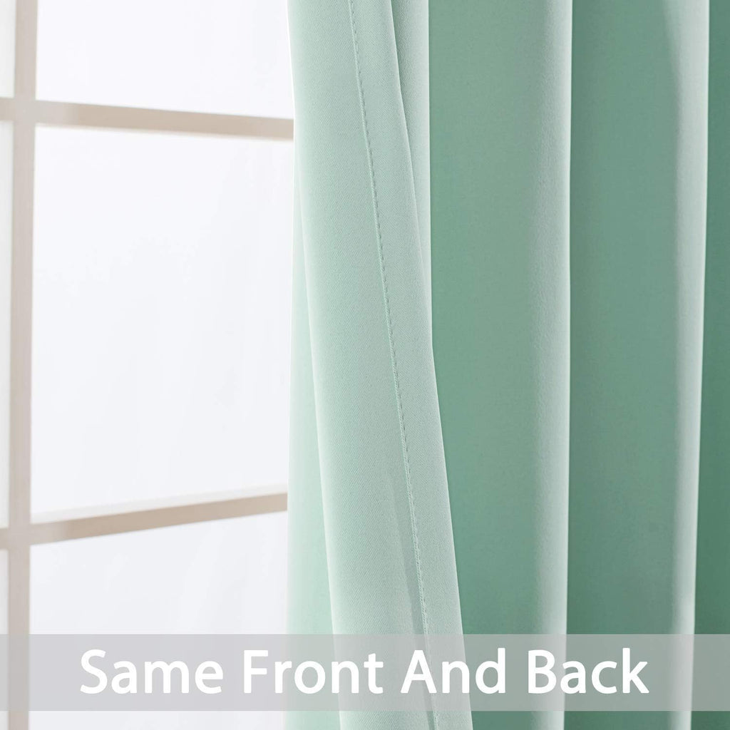Yakamok Extra Wide Blackout Curtain for Sliding Glass Door, Grommet Thermal Insulated Room Divider Curtain 100W x 84L inch, Room…