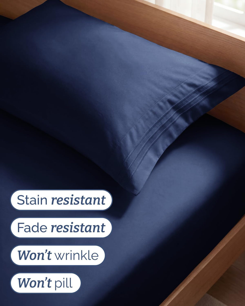 Twin Size 3 Piece Sheet Set - Comfy Breathable & Cooling Sheets - Hotel Luxury Bed Sheets for Women & Men - Deep Pockets, Easy-Fit, Extra…