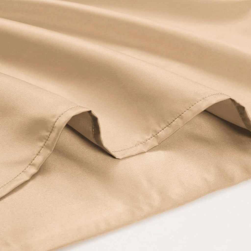 uxcell Body Pillow Cover, 20x72 Inch Gold Silky Satin Body Pillowcases for Hair and Skin, Soft Cooling Smooth Pillow Case with Envelope…