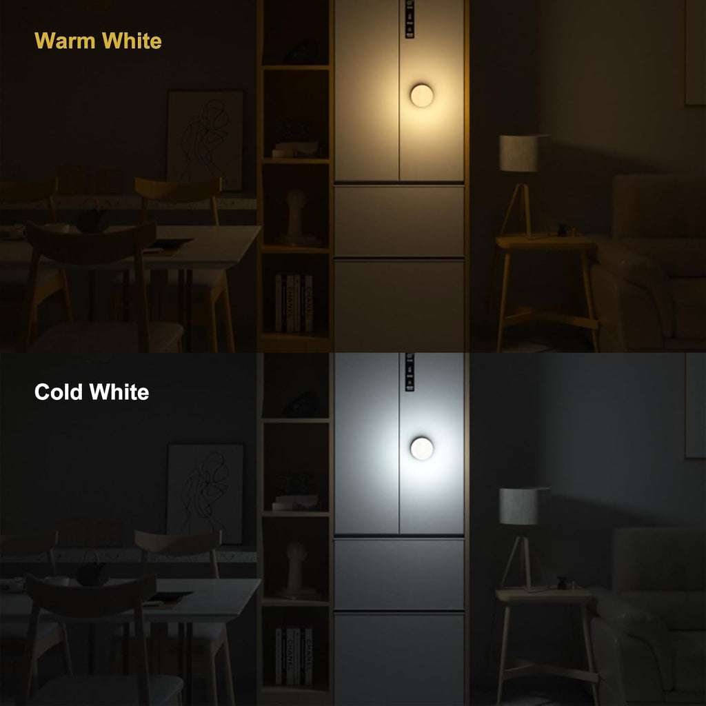 Kintion Night Light, Dimmable 8 Color Portable LED Night Light, 1800mAh Rechargeable Nursery Light Lamp, Soft Eye Caring Warm White, White,…