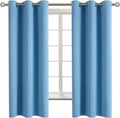 BGment Room Darkening Curtains 72 Inches Long - Grommet Thermal Insulated Drapes Window Treatment Curtains for Bedroom, 2 Panels, 42 x 72 I…