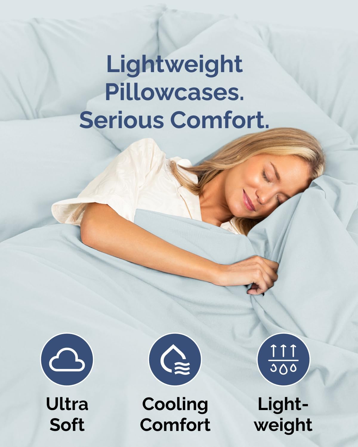 Queen Pillow Cases Set of 6 - Ultra Soft Hotel Quality Pillowcase Covers - Comfy, Cozy & Wrinkle Free - Shrink, Stain & Fade Resistant…