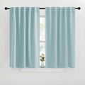 NICETOWN Blackout Window Curtains for Camper - (Sky Blue Color) 42x40 Inch, 2 Panels Set, Thermal Insulated Room Darkening Blackout…