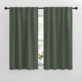 NICETOWN Blackout Curtains Window Panel Drapes - (Dark Mallard Color) W42 x L50, 2 Panels, Home Decoration Light Blocking Thermal…