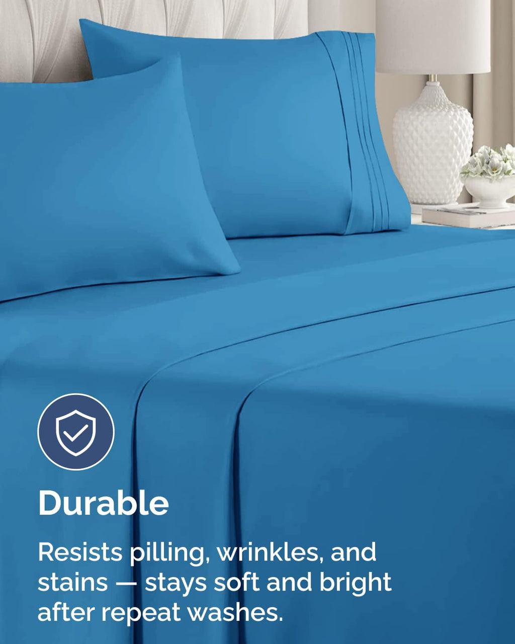Standard Pillow Cases Set of 10 - Ultra Soft Hotel Quality Pillowcase Covers - Comfy & Wrinkle Free - Shrink & Fade Resistant - Machine…