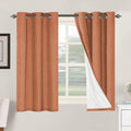 H.VERSAILTEX 100% Blackout Curtains for Bedroom Thermal Insulated Linen Textured Curtains Heat and Full Light Blocking Drapes Living Room…