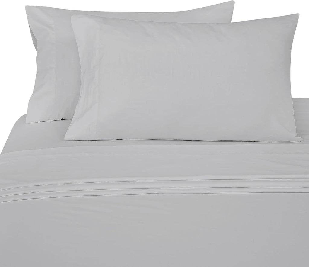 Royalelinens ROYALE LINENS Bamboo Viscose Queen Sheet Set - Cooling Bed Sheet Set - 1 Fitted, 1 Flat & 2 Pillowcase - Fits Up to 16" - Orga…