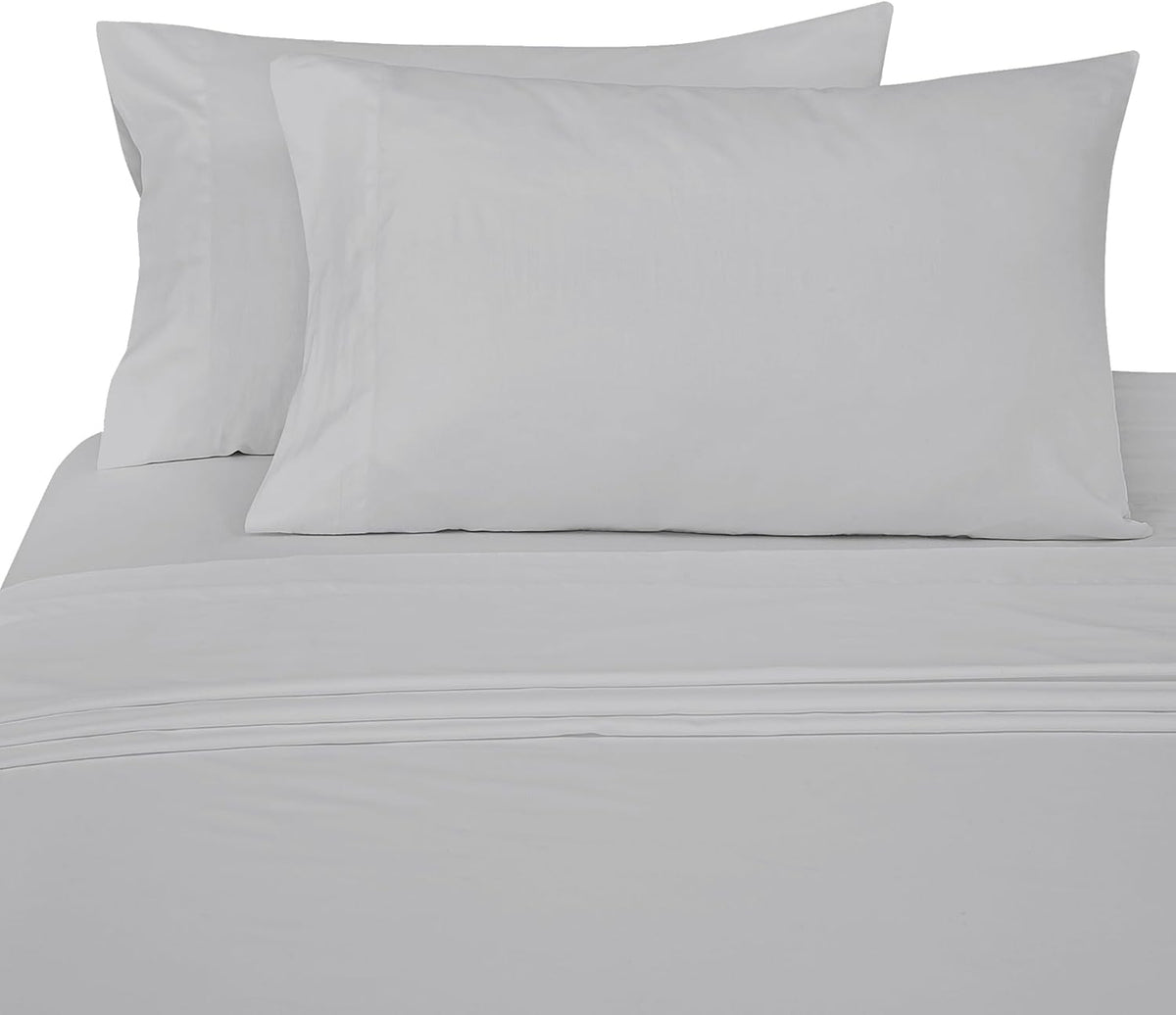 Royalelinens ROYALE LINENS Bamboo Viscose King Sheet Set - Cooling Bed Sheet Set - 1 Fitted, 1 Flat & 2 Pillowcase - Fits Up to 16" - Organ…