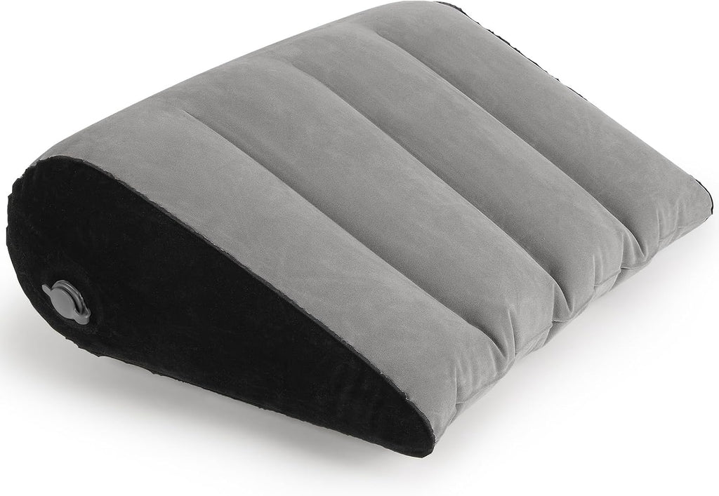 USHMA Inflatable Wedge Pillow for Traveling, Portable Blow up Travel Wedge Pillow for Sleeping in Bed, Fast Inflation & Deflation…