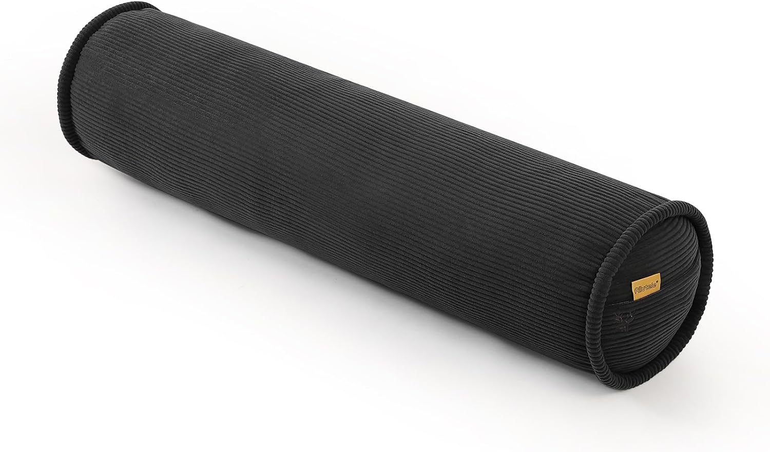 Long Round Body Pillow for Adults – Corduroy Cervical Roll Bolster Pillow, Firm Support for Spine Alignment & Side Sleeping,39 x 7.87…