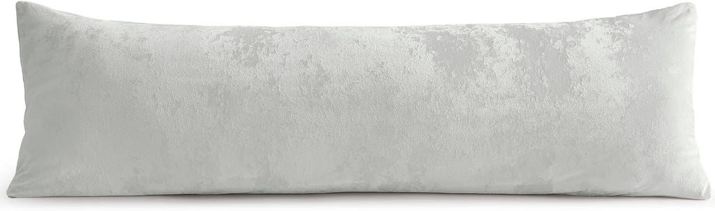 BEDELITE Velvet Body Pillow Cover with Zipper, Soft and Plush 20x54 Long Pillow Case, Velvety Smooth and Cozy Body Pillow Pillowcase for…