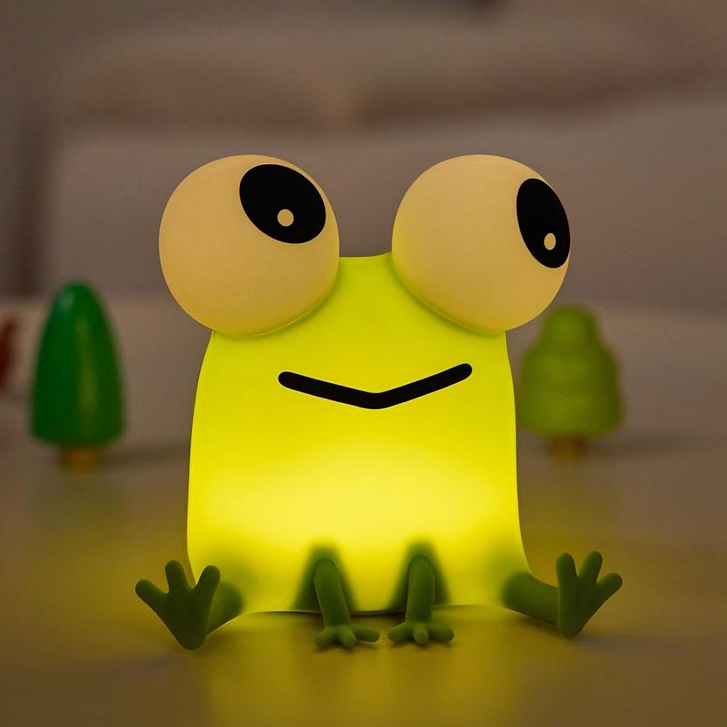 DREAMING MY DREAM Frogs Night Light, Dimmable Silicone Animal Nursery Night Light, Frogs Lamp Decor for Kids Room Bedroom, Birthday…