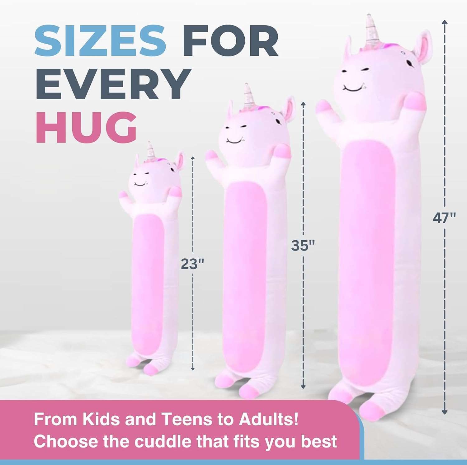 CuddlePaws Cuddle Paws Unicorn Plush Body Pillow for Kids | Long Stuffed Animal Cuddle Pillow | Soft Hugging Toy | Plushie Gift for Girls &…