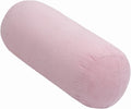 1 MIDDLE ONE Bolster Pillow with Removable Velvet Cover, Round Cylinder Neck Roll Pillow for Head, Back, Leg Support, Decorative Bed and…