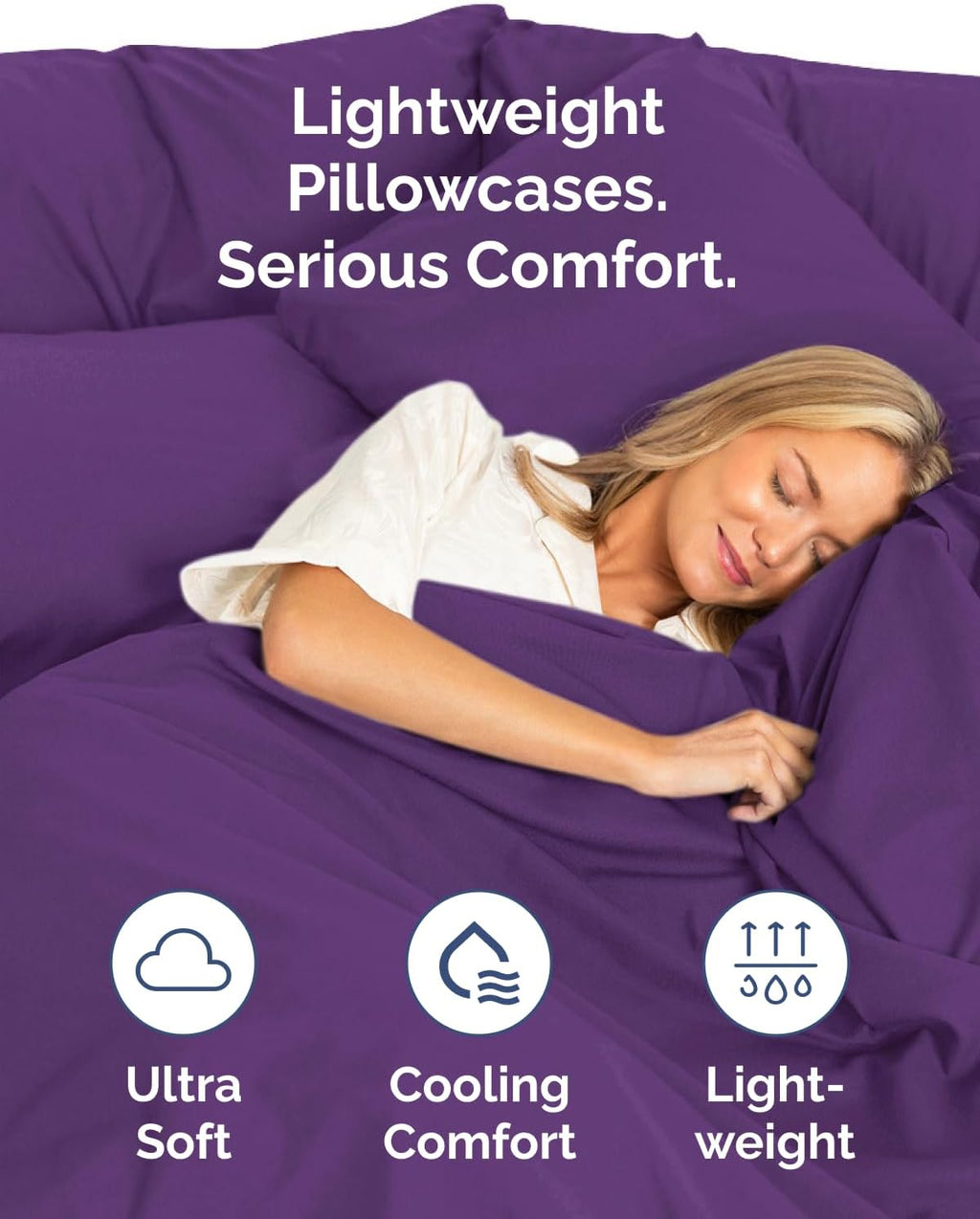 King Standard Pillow Cases Set of 8 - Ultra Soft Hotel Quality Pillowcase Covers - Comfy & Wrinkle Free - Shrink & Fade Resistant…