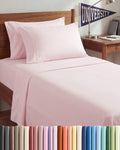 Twin XL 4 Piece Sheet Set - Comfy, Breathable & Cooling - Soft Hotel Luxury Bedding for Women, Men, Kids, Teens and Children - 1 Flat & 1…