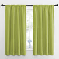 NICETOWN Green Blackout Draperies Curtains - Thermal Insulated Home Decoration Blackout Drapes for Kid's Room (1 Pair, 42 x 63 Inch…