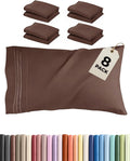 CGKUnlimited King Pillow Cases Set of 8 - Ultra Soft Hotel Quality Pillowcase Covers - Comfy & Wrinkle Free - Shrink, Stain and Fade Resist…