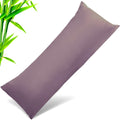 Body Cooling Pillow Cases Cover, Bamboo Rayon Body Pillowcases with Zipper Closure, Cool & Breathable Pillow Case for Hot Sleepers and…