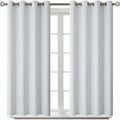 BGment Room Darkening Curtains 54 Inches Long - Grommet Thermal Insulated Drapes Window Treatment Curtains for Bedroom, 2 Panels, 52 x 54 I…