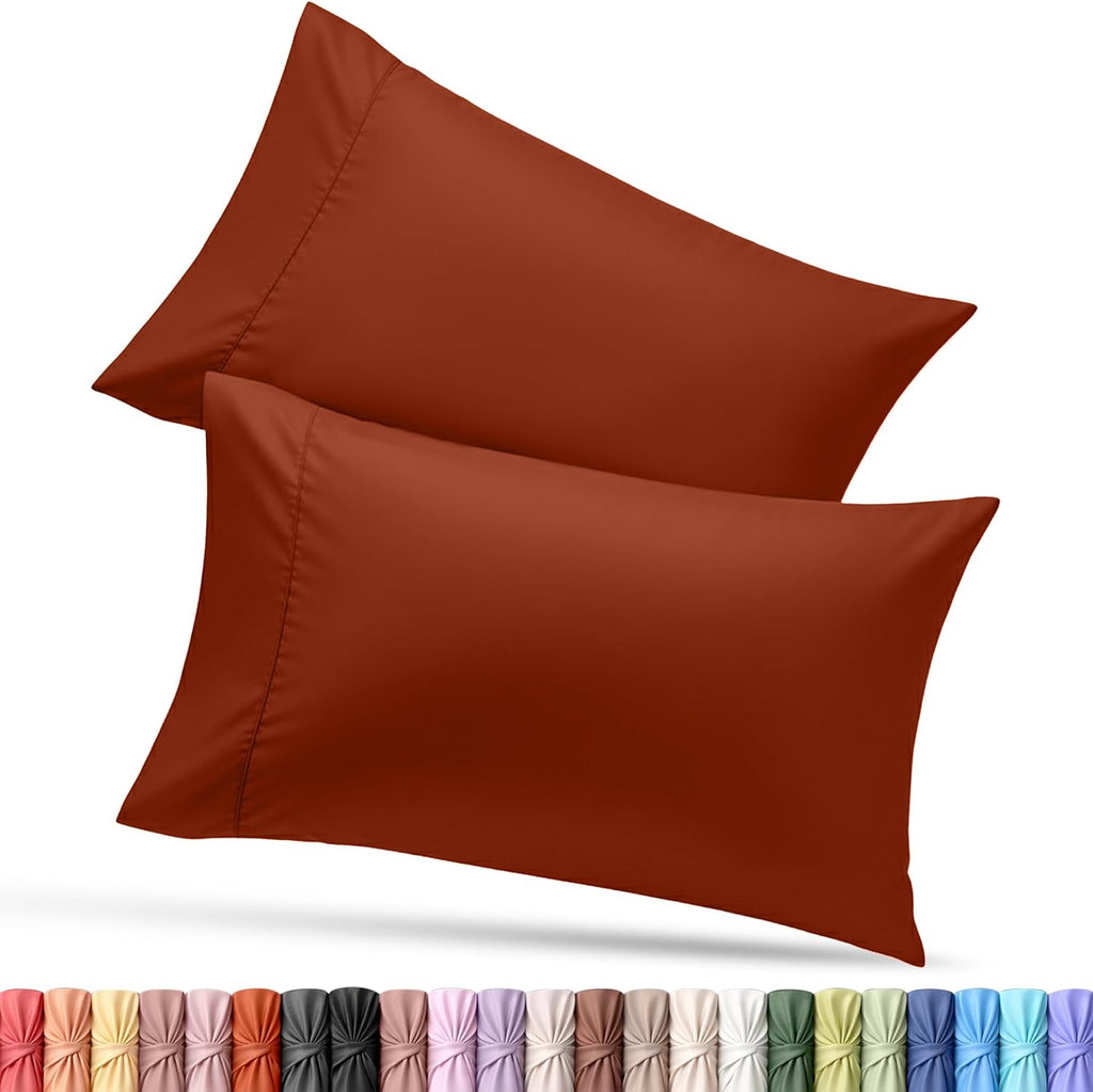 Utopiabedding Utopia Bedding Queen Pillow Cases - 2 Pack - Envelope Closure - Soft Brushed Microfiber Fabric - Shrinkage and Fade Resistant…