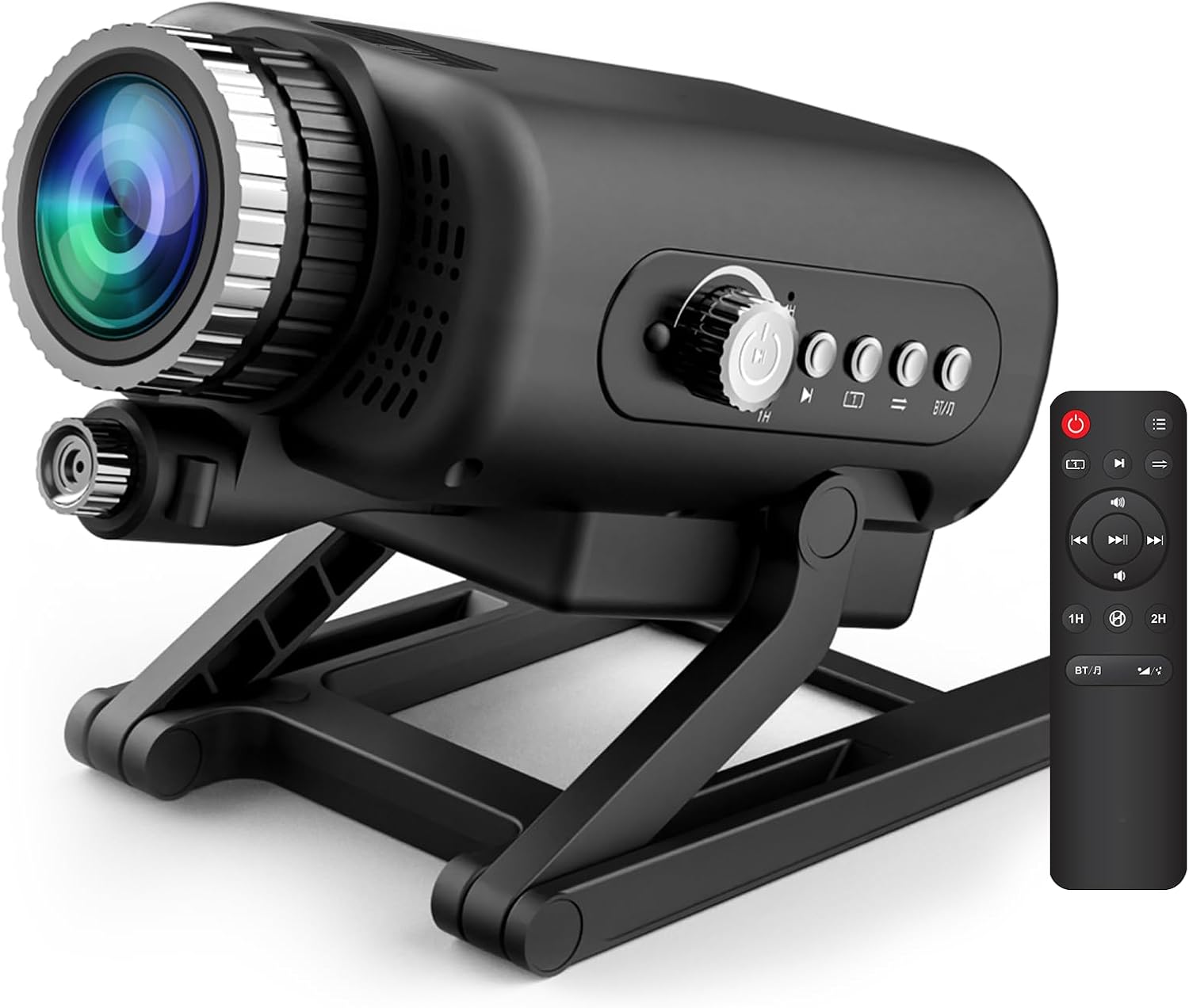 Rovmiment 60-in-1 Galaxy Projector, HD Home Planetarium Projector with Built-in Non-Fading Scenes, 3D Star Light Projector for Bedroom, Twi…