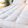 Unilibra Full Size Mattress Pad Cooling Rayon from Bamboo, Quilted Fitted Mattress Protector Pillow Top Mattress Cover with Deep Pocket Up…