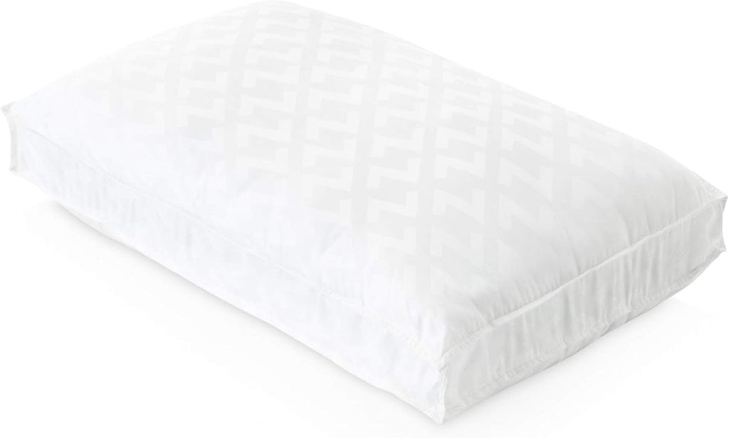 Z CONVOLUTION Pillow - Gel Infused DOUGH Memory Foam Core with GELLED MICROFIBER Fill - 3 Levels of Support - Standard - High Loft