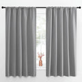 NICETOWN Blackout Curtain Panels for Window - Energy Efficient & Noise Reducing Thermal Insulated Rod Pocket Blackout Drapes/Draperies…