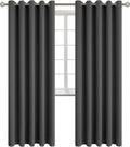 BGment Blackout Curtains for Bedroom - Grommet Thermal Insulated Room Darkening Curtains for Living Room, Set of 2 Panels (70 x 84 Inch, Da…