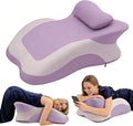 pzvdsog Memory Foam Ergonomic Wedge Pillow, Prone Pillow for Sleeping, Squat pillow, Reading Pillow for Bed, Ideal for Massage, with…