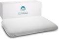 Dlight Bd Ultra 2.7" Stomach Sleeping Gel Infused Memory Foam Pillow- Ultra Thin and Flat Design for Stomach and Back Sleepers White