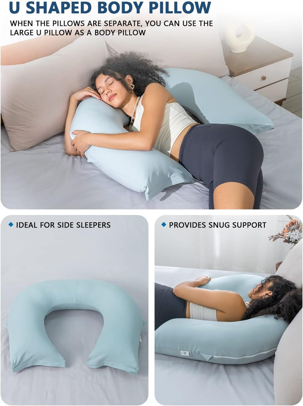 Insen Reading Pillow, Back Pillow for Sitting in Bed for Reading, Nurse & Relax, Reading Pillow for Adults, Moms & Kids, Sit Up Pillow for…