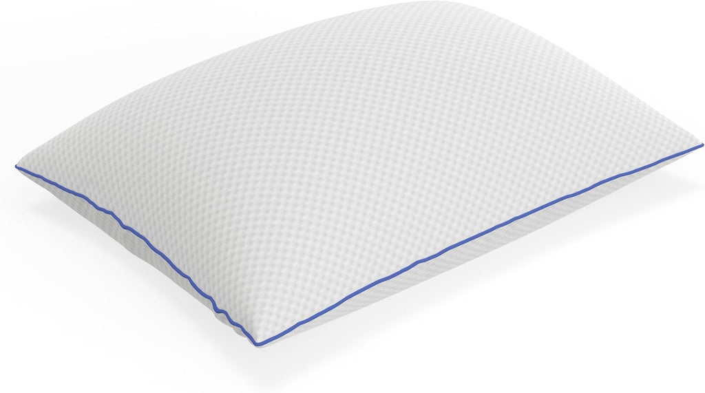 Vibe Cooling Gel-Infused Shredded Memory Foam Pillow, 2 Pack, Oversized (15” x 27”)