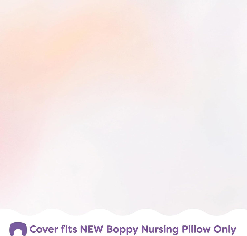 Boppy Nursing Pillow Cover - Soft, Hypoallergenic Washable Microfiber Bottle & Breastfeeding Pillow Covers (Redesigned Feeding Pillow…