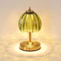 Shenmoyl Tulip Small Table Lamp, 5200mAh Cordless Touch Control Mini Table Lamp with 3 Color Temps & Stepless Dimming, Perfect for Small Sp…