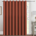 H.VERSAILTEX Blackout Patio Curtains 100 x 84 Inches for Sliding Door Extral Wide Blackout Curtain Panels Thermal Insulated Roo…