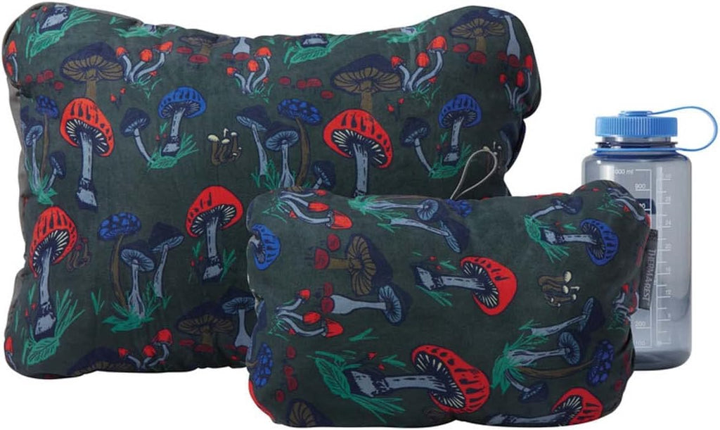 Therm-a-Rest Compressible Camping and Backpacking Pillow, Fun Guy Print, Small