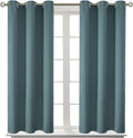 BGment Room Darkening Curtains 45 Inches Long - Grommet Thermal Insulated Drapes Window Treatment Curtains for Bedroom, 2 Panels, 38 x 45 I…