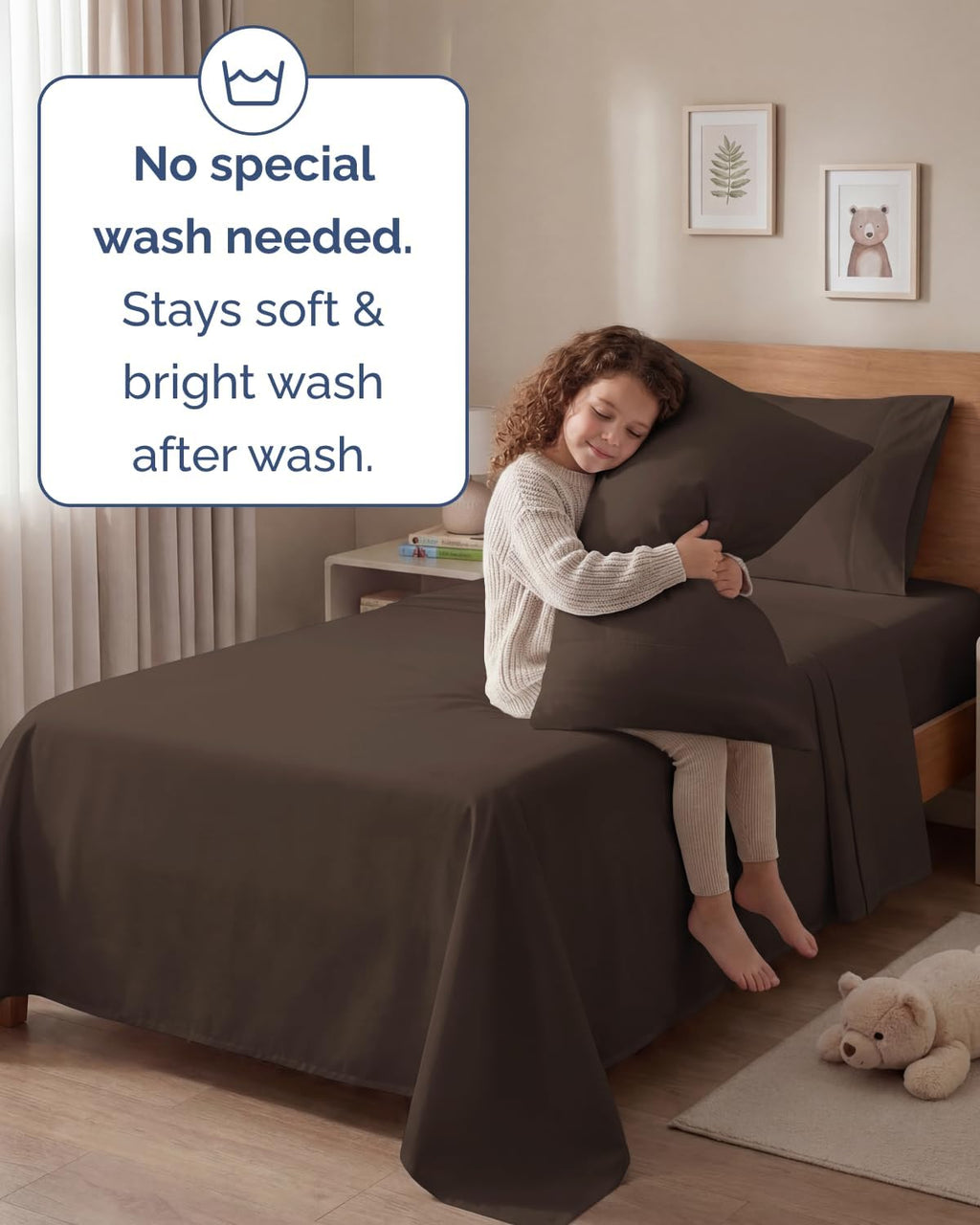 Twin 4 Piece Sheet Set - Comfy, Breathable & Cooling - Soft Hotel Luxury Bedding for Women, Men, Kids, Teens & Children - 1 Flat & 1…
