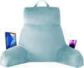 Ipynbap Back Pillow for Bed Sitting up, Reading Pillow for Sitting in Bed Adult, Back Support Pillow, Memory Foam Sit up Lounge Backrest Pi…