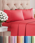 Twin 4 Piece Sheet Set - Comfy, Breathable & Cooling - Soft Hotel Luxury Bedding for Women, Men, Kids, Teens & Children - 1 Flat & 1…