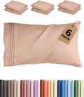 King Pillow Cases Set of 6 - Ultra Soft Hotel Quality Pillowcase Covers - Comfy, Cozy & Wrinkle Free - Shrink, Stain & Fade Resistant…