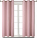 BGment Room Darkening Curtains 45 Inches Long - Grommet Thermal Insulated Drapes Window Treatment Curtains for Bedroom, 2 Panels, 38 x 45 I…