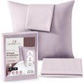 CIRCLESHOME Throw Pillow Protectors - 100% Cotton Breathable Pillowcases - 18 X 18 Square Pillowcases - Protects Pillows from Dirt, Dust…