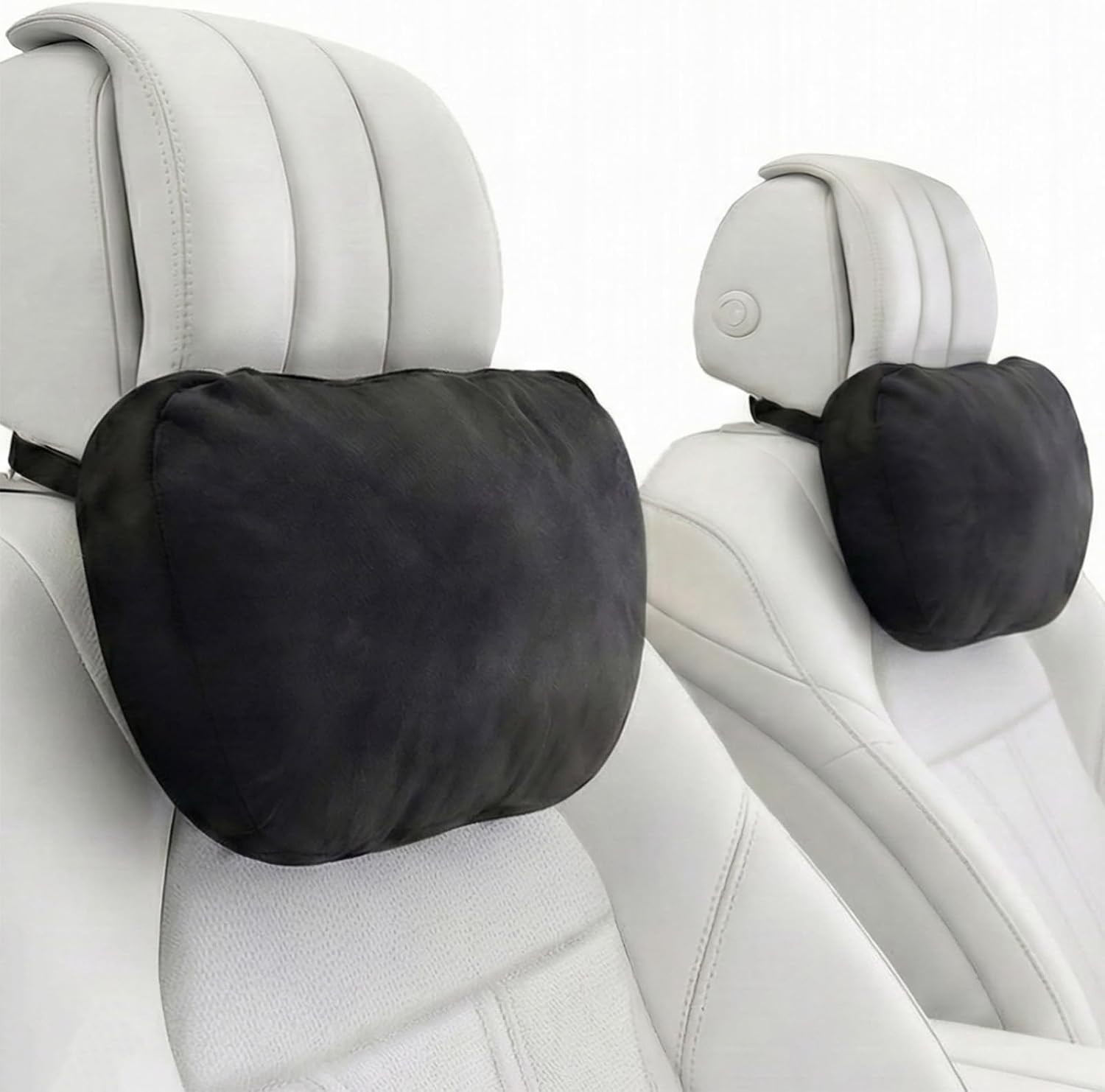 WELBRIT 2PCS Car Pillow for Car Neck Pillow for Driving Seat Neck Support Soft Cushion Back Support Head-Rests for Vehicle Sleeping…