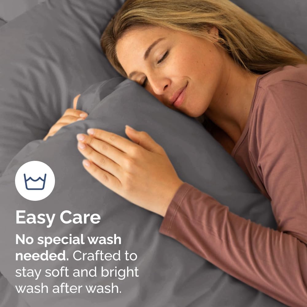 Queen Pillow Cases Set of 10 - Ultra Soft Hotel Quality Pillowcase Covers - Comfy, Cozy & Wrinkle Free - Shrink, Stain and Fade Resistant…