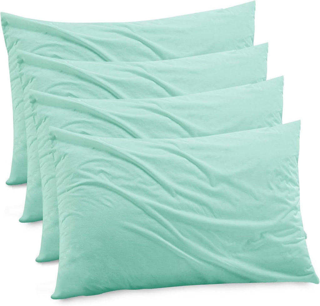 Gogreen Bamboo Rayon Waterproof Pillow Protector, Breathable Pillow Cover, Cooling Pillow Case Protector with Zipper, Super Soft Pillow Cas…
